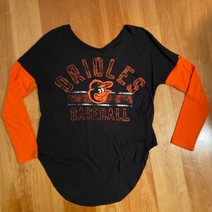 Baltimore Orioles G-III 4Her Black Top